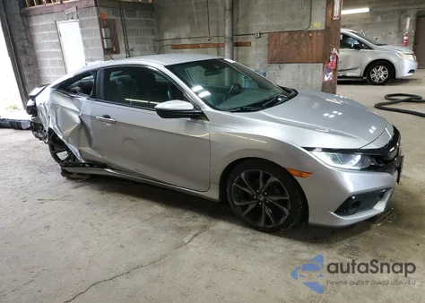 2019 Honda Civic Sport from USA, damaged, VIN 2HGFC4B85KH301083
